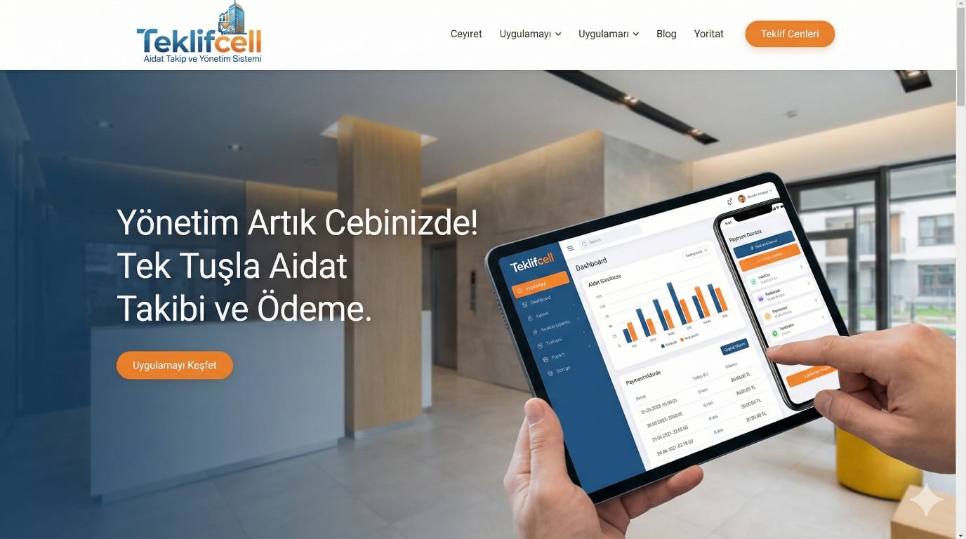 Tablet Görünümü